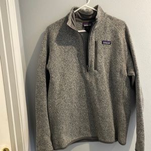 Patagonia men’s better sweater 1/4 zip pull over